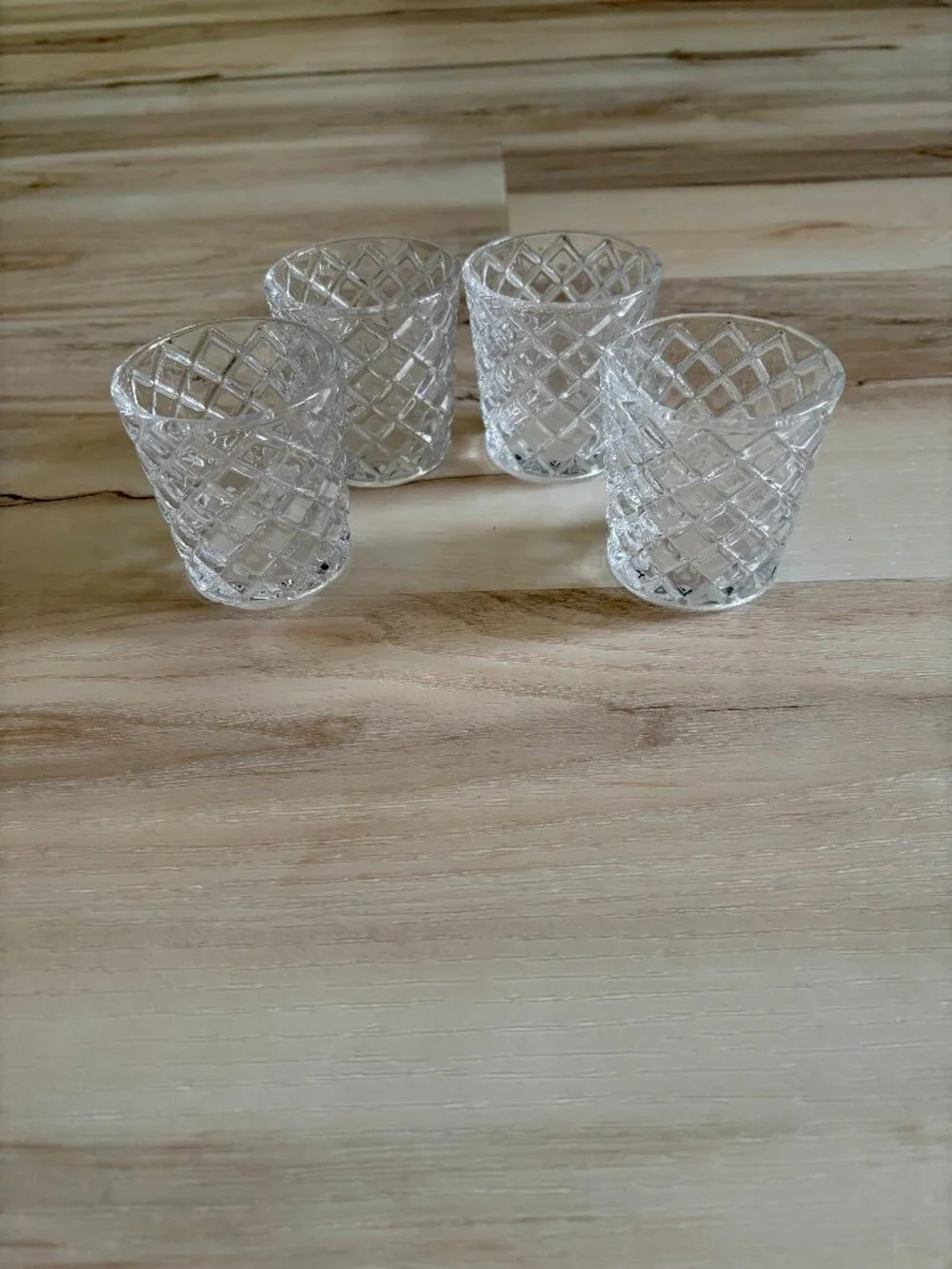 Crate & Barrel 3 OZ Shot Glasses NWOT (4)